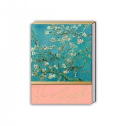 Pocket carnet de notes aimanté - Amandier en Fleurs Van Gogh