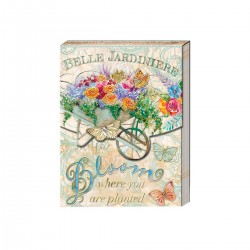 Pocket carnet de notes 'Belle Jardinière'