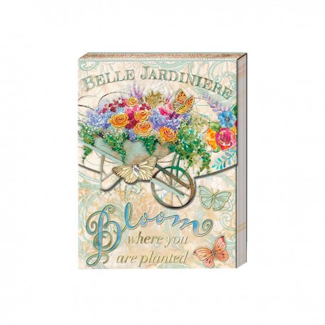 Pocket carnet de notes 'Belle Jardinière'