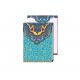 Pocket carnet de notes aimantée Paisley - Bleu°