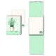 Pocket notepad - Houseplant White Cat