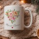Mug ceramic 350ml - Spring Floral (mamie chérie)