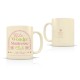 Mug céramique beige mat 350ml - Club N°One (wonder maîtresse)