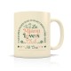 Mug céramique beige mat 350ml - Club N°One (miaou lovers)