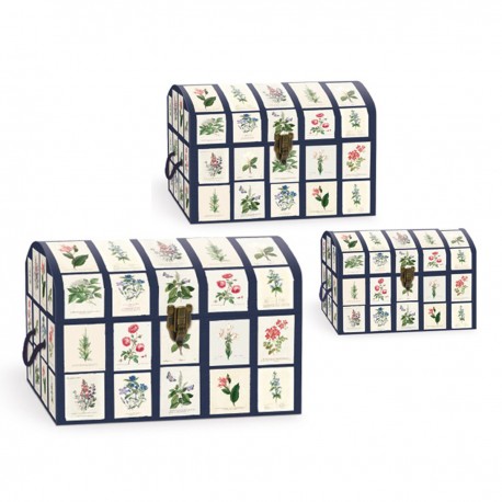 Xxl treasure chest set 3 - Floral Papers