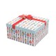 Set de 3 boîtes carrées gigognes MM Noël (ruban) - Nutcrackers