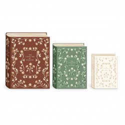 Large book box set 3 - Floral Frame
