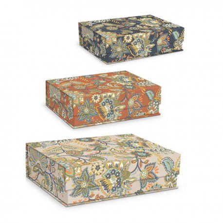 Rectangular box set 3 - Tapestry Print