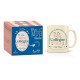 Mug céramique beige mat 350ml - Club N°One (best collègue)