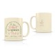 Mug céramique beige mat 350ml - Club N°One (crazy copines)