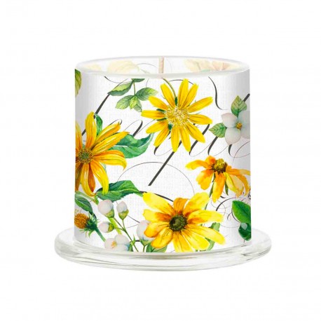 Cloche Candle -  Bright Daisy