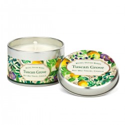 Bougie parfumée (boîte métal, 113 gr) 'Tuscan Grove'
