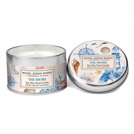 Bougie parfumée 113g en boîte métal - The Shore
