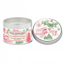 Large travel Candel - It's Christmastime