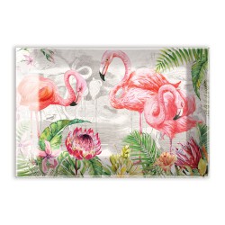 Coupelles en verre / Porte-savons 'Flamingo'
