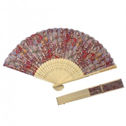 Eventail en tissu - William Morris