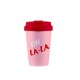 Mug de voyage 350ml (en P.L.A) Oh la la - Bioloco Plant Easy Cup