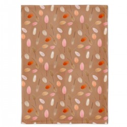 Torchon en coton biologique 50x70 cm Dried Flower Pattern - Chic Mic