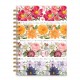 Carnet de notes à spirales - Notable Floral (floral stripe) 
