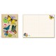 Carnet de notes A5 couverture rigide - Vintage Floral (Butterflies)