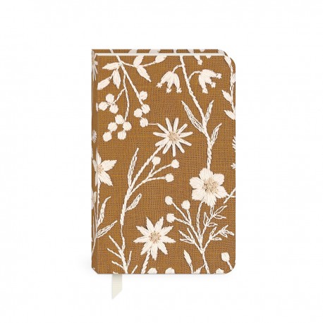 Small fabric journal - Sweet boutique (Chamomile)