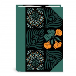 Carnet de notes pages dentelées  - Nightshade (Grid)