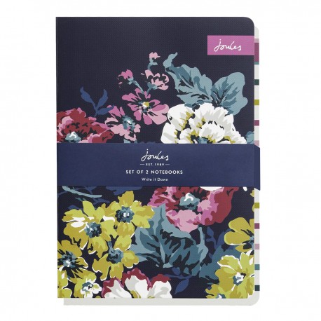 Set 2 notebooks - Joules Cambridge Floral