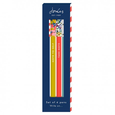 Coffret 4 stylos bille - Joules (Bright Side)