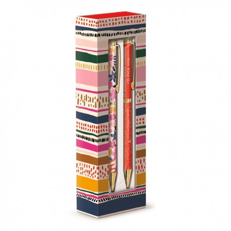 Box pens 2 - Modern Mom Stripe