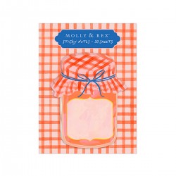 Die cut stocky notepads - Sip & Savor (Pepper Jam)
