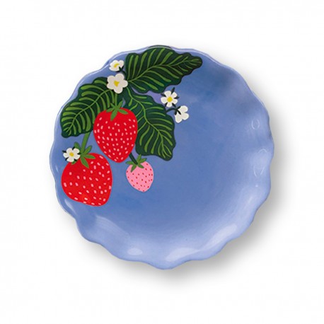 Coupelle en céramique - Fruit & Fleur (Strawberries)