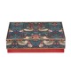 Boîte rectangulaire MM en métal - William Morris (Strawberry Thief)