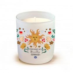 Scented glass candle - Le Soleil