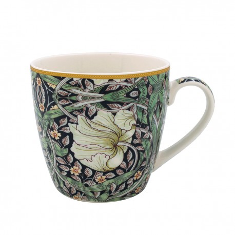 Tasse déjeuner en porcelaine - William Morris (White Pimpernel)