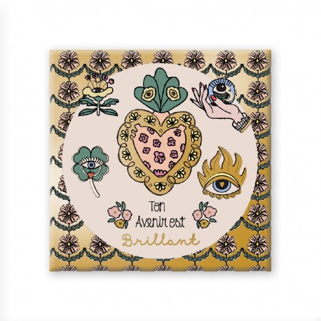 Magnet - De tout mon coeur (ex voto)