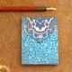 Pocket carnet de notes aimantée Paisley - Bleu°