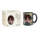 Mug céramique noir 350ml - Les Muses (Savina)