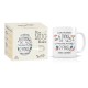 Mug céramique 350ml - 6 mois de vacances 2 fois dans l'année