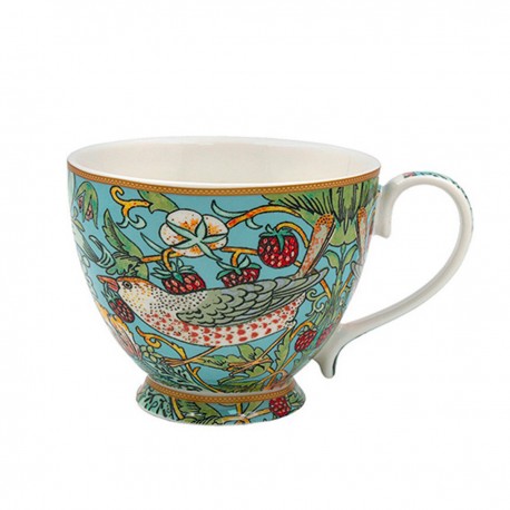 Tasse à thé en porcelaine - Strawberry Thief Blue