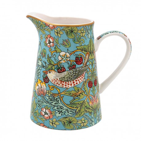 Jug - Strawberry Thief Blue