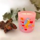 Bougie parfumée 220gr en verre rose - Nature Vivante (sois toi-même)