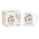 Mug céramique 350ml - Bonjour un café un croissant