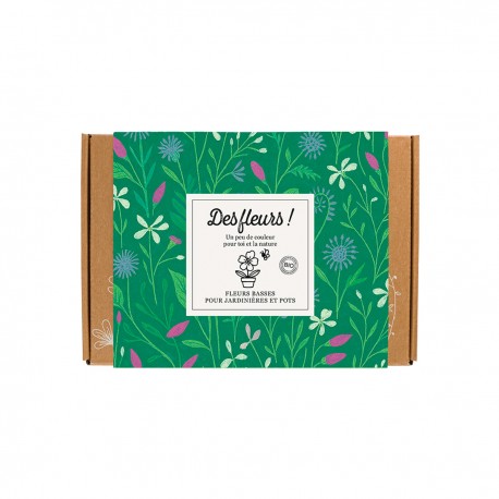 Coffret 7 bombes de fleurs - Fleurs pour jardinière