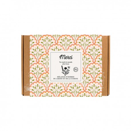 Coffret 7 bombes de fleurs - Herbes du jardin