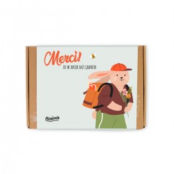 Coffret 7 bombes de fleurs - Maîtresse (lapin)