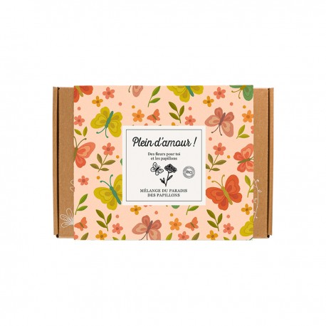 Coffret 7 bombes de fleurs - Paradis des papillons