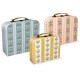 Suitcase box set 3 - Wallpaper Floral