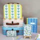 Suitcase box set 3 - Wallpaper Floral
