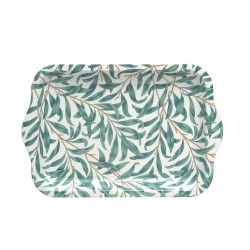 Petit plateau en métal - William Morris (Strawberry thief blue)
