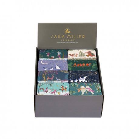 Présentoir 32 boîtes rectangulaires métal PM- Sara Miller Arctic Walt